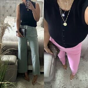 New🖤 Forever Favorite Ribbed Black Sleeveless Top